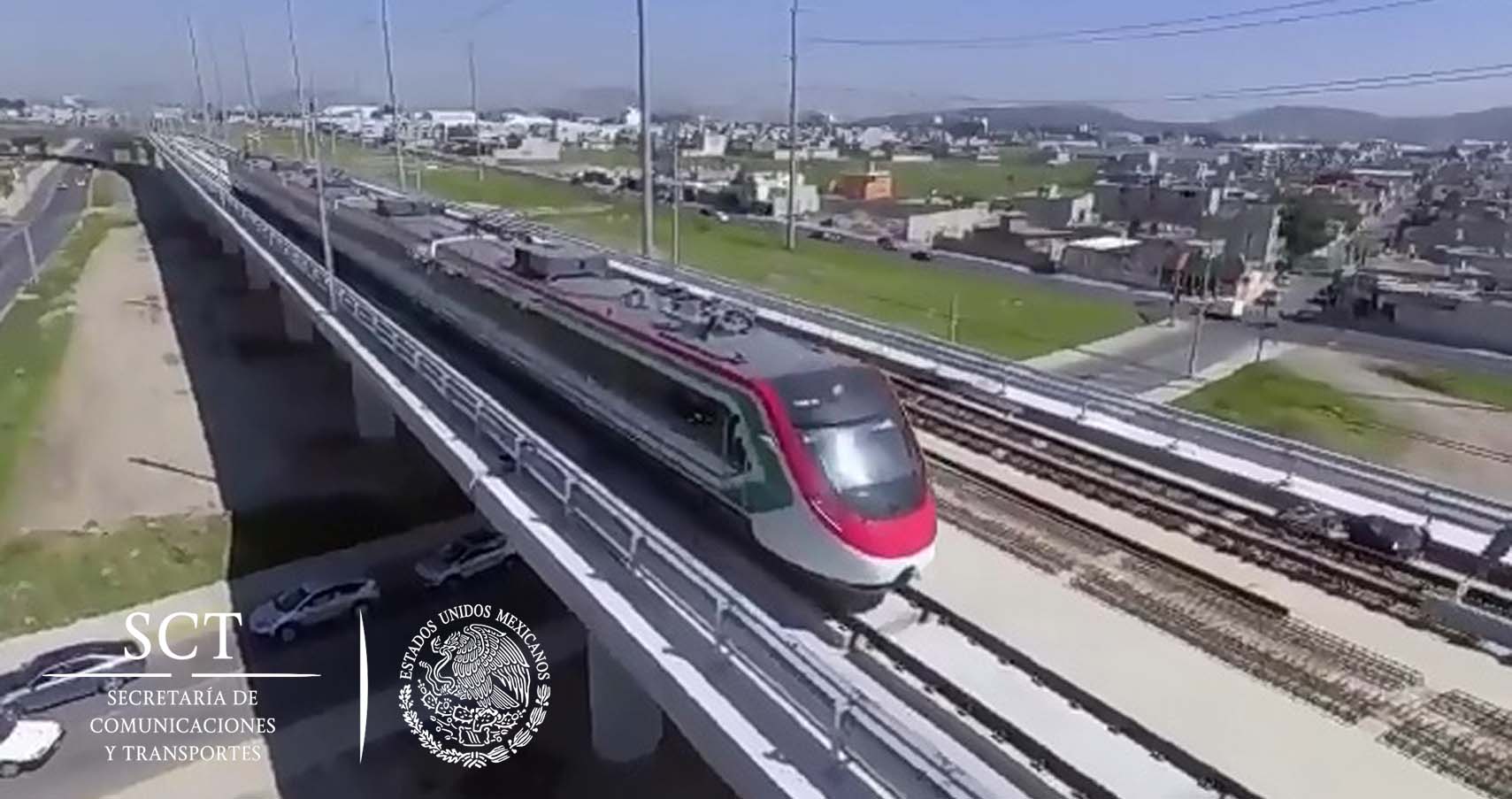 Avances en la construcción del tren interurbano México-Toluca en la Ciudad de México