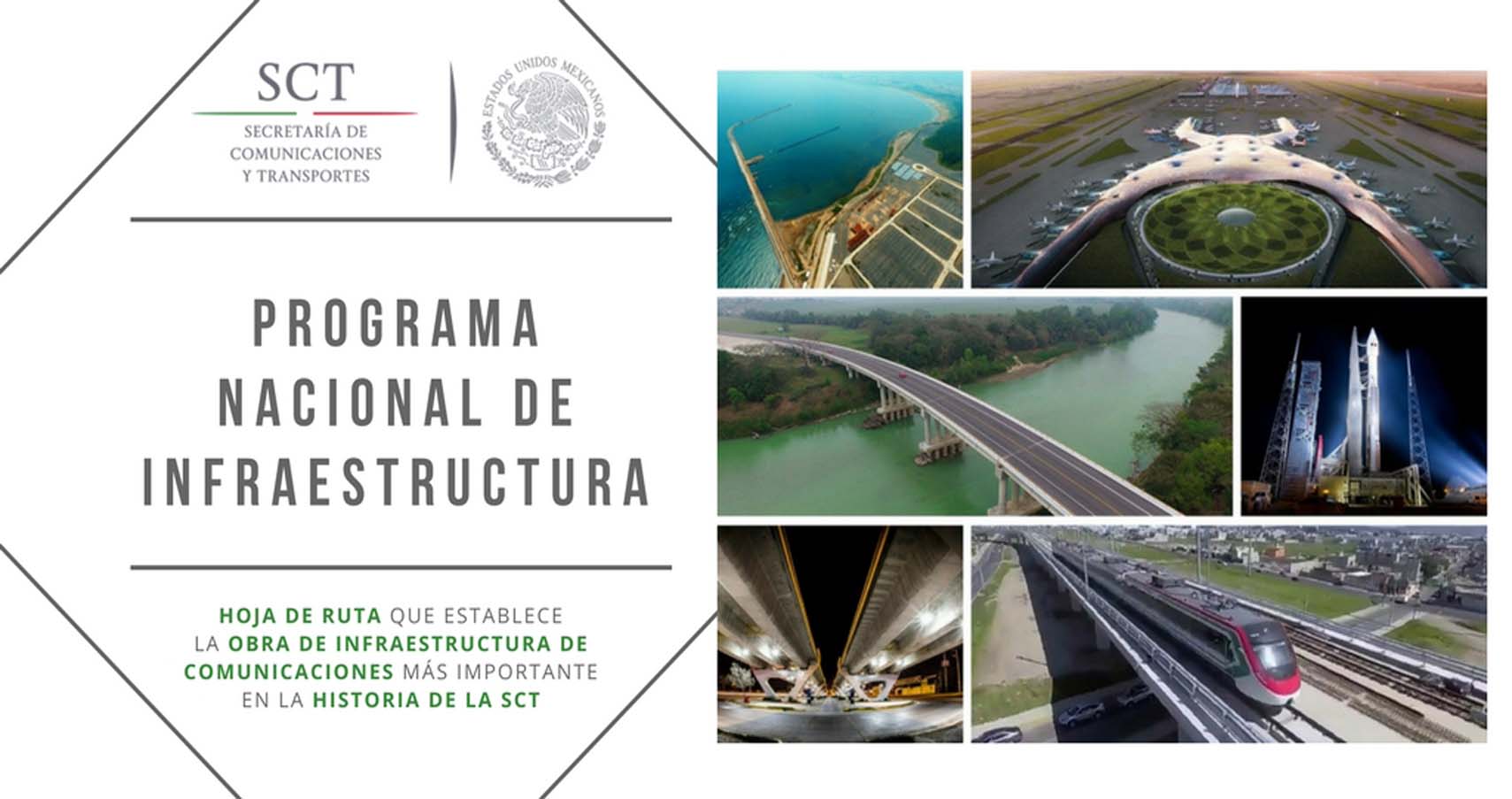 El Programa Nacional de Infraestructura, #PNI, registra un avance del 84%