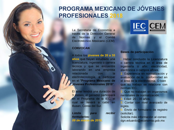 PROGRAMA MEXICANO DE JÓVENES PROFESIONALES