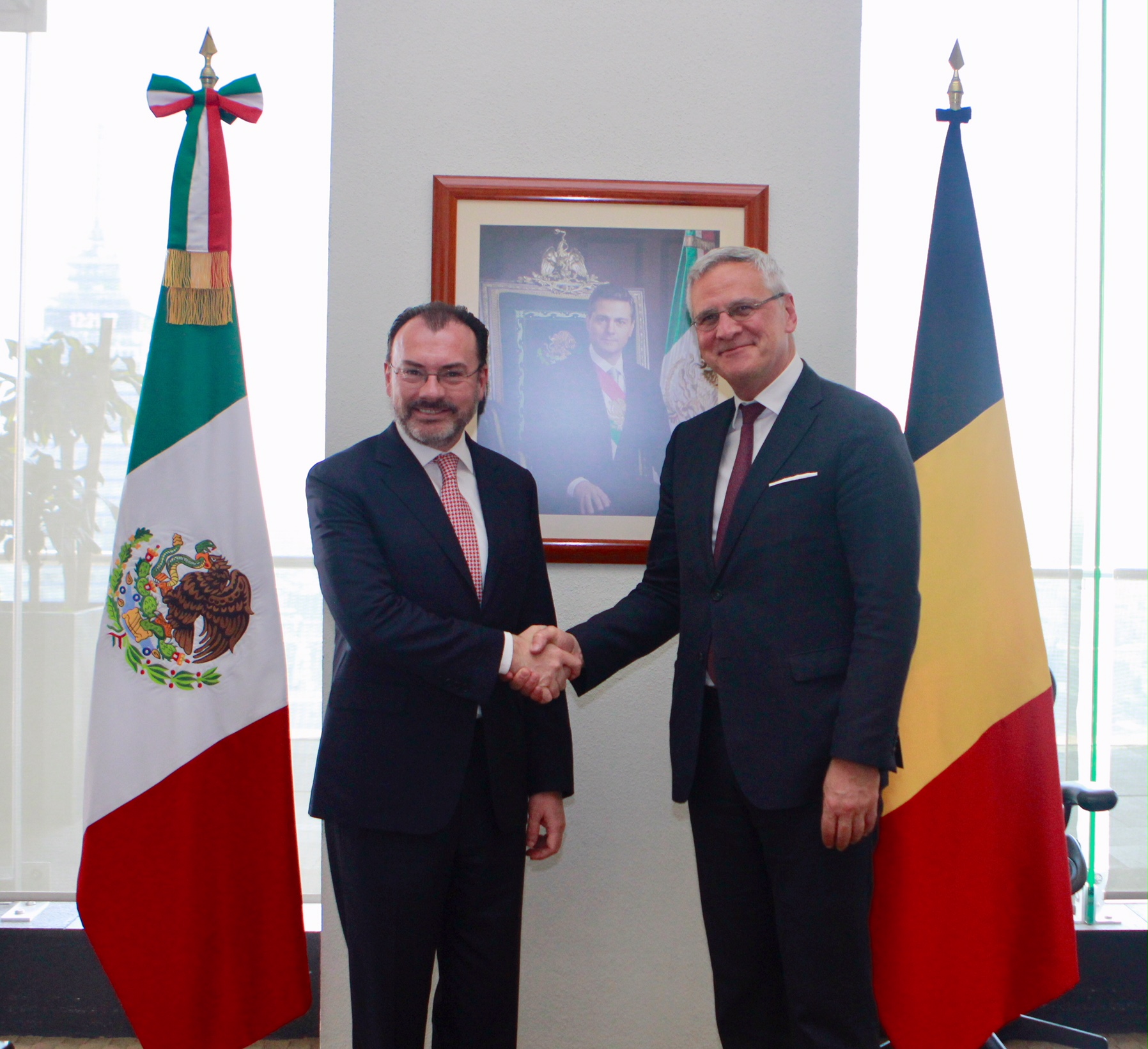 México y Bélgica continúan trabajando para enriquecer la relación política, económica y de cooperación.