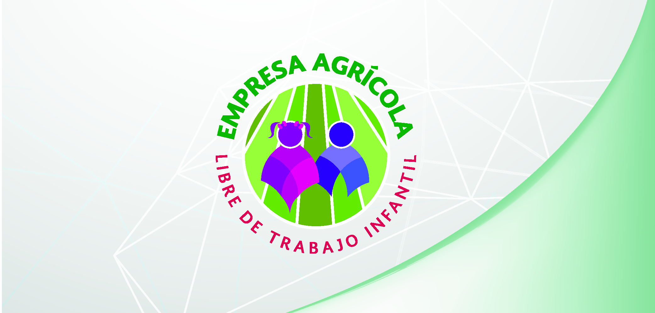 Logotipo del Distintivo Empresa Agrícola Libre de Trabajo Infantil 2018