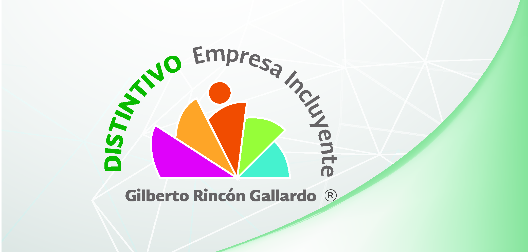 Logotipo del Distintivo Empresa Incluyente “Gilberto Rincón Gallardo” 2018