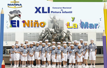 XLI Concurso Nacional de Pintura Infantil  "El Niño y La Mar” 