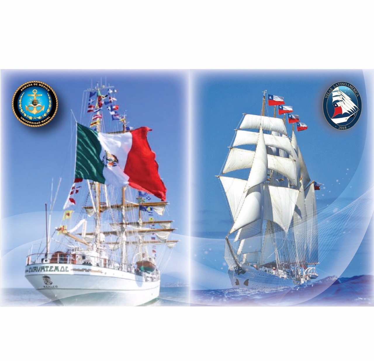 Buques Veleros del Crucero de Instrucción 2018 “Velas Latinoamérica” continúan su travesía.