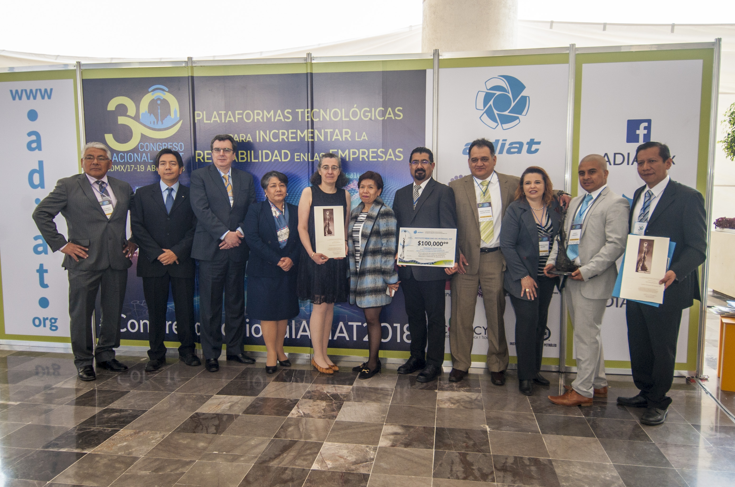 Dos proyectos del IMP obtienen el Premio ADIAT a la Innovación
Tecnológica 2018.