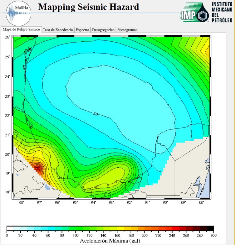 Mapping Seismic Hazard (MaSHa).