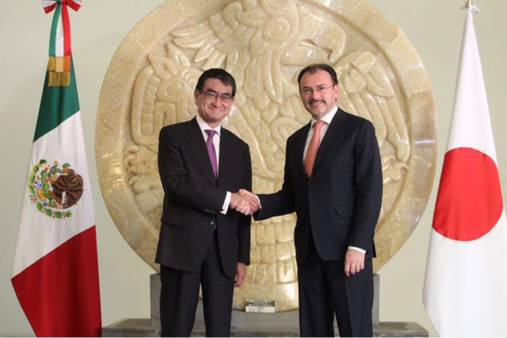 El Canciller Videgaray se reúne con el Ministro de Asuntos Exteriores de Japón

