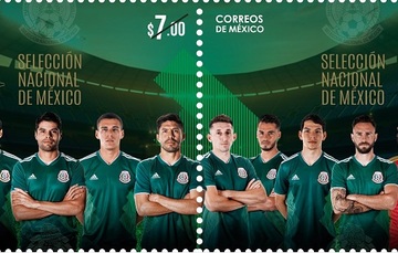 SEPOMEX emite estampillas de la SelecciÃ³n Mexicana de Futbol