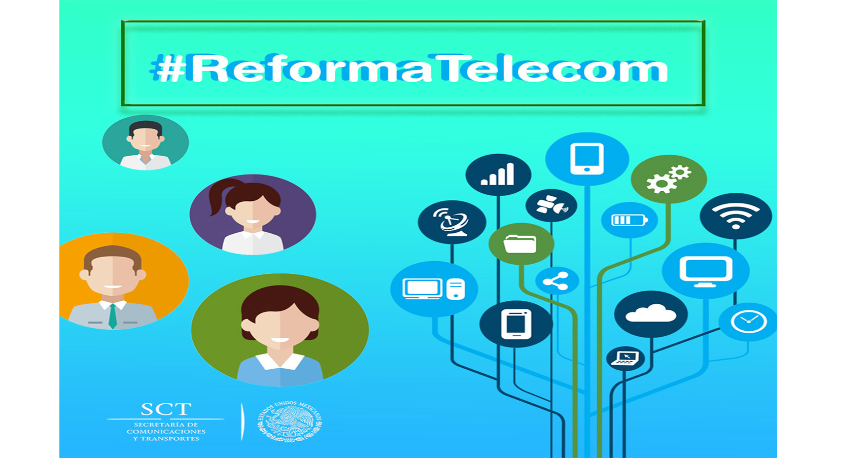 5 años de la Reforma de Telecomunicaciones para un México más y mejor conectado.