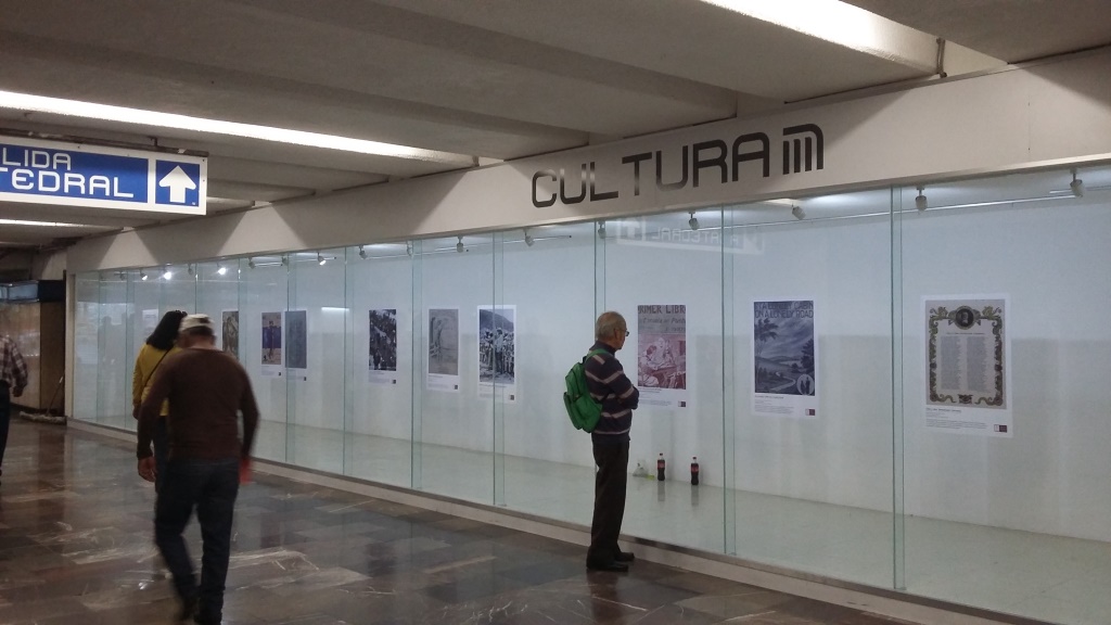 El público podrá apreciar 14 imágenes que forman parte del material gráfico que resguarda el Archivo General de la Nación en la estación Zócalo 