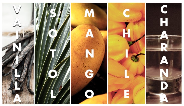 Vainilla, Sotol, Mango, Chile habanero, Charanda son productos con denominación de origen