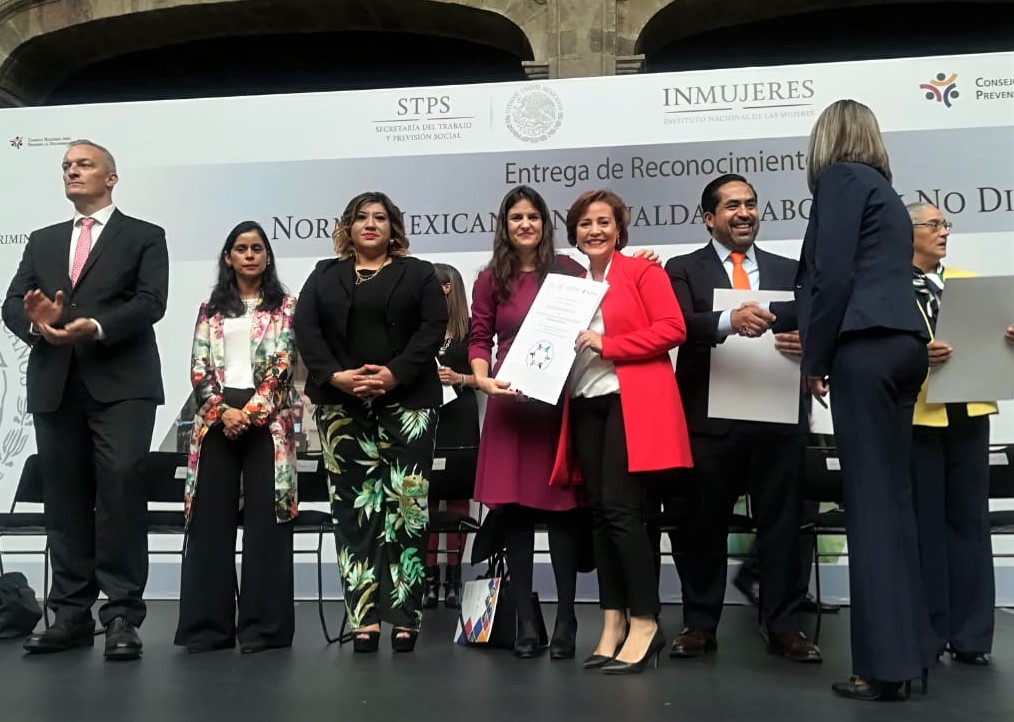 La Norma Mexicana en Igualdad Laboral y No Discriminación es un esfuerzo de coordinación institucional entre la STPS, Inmujeres y el Conapred.