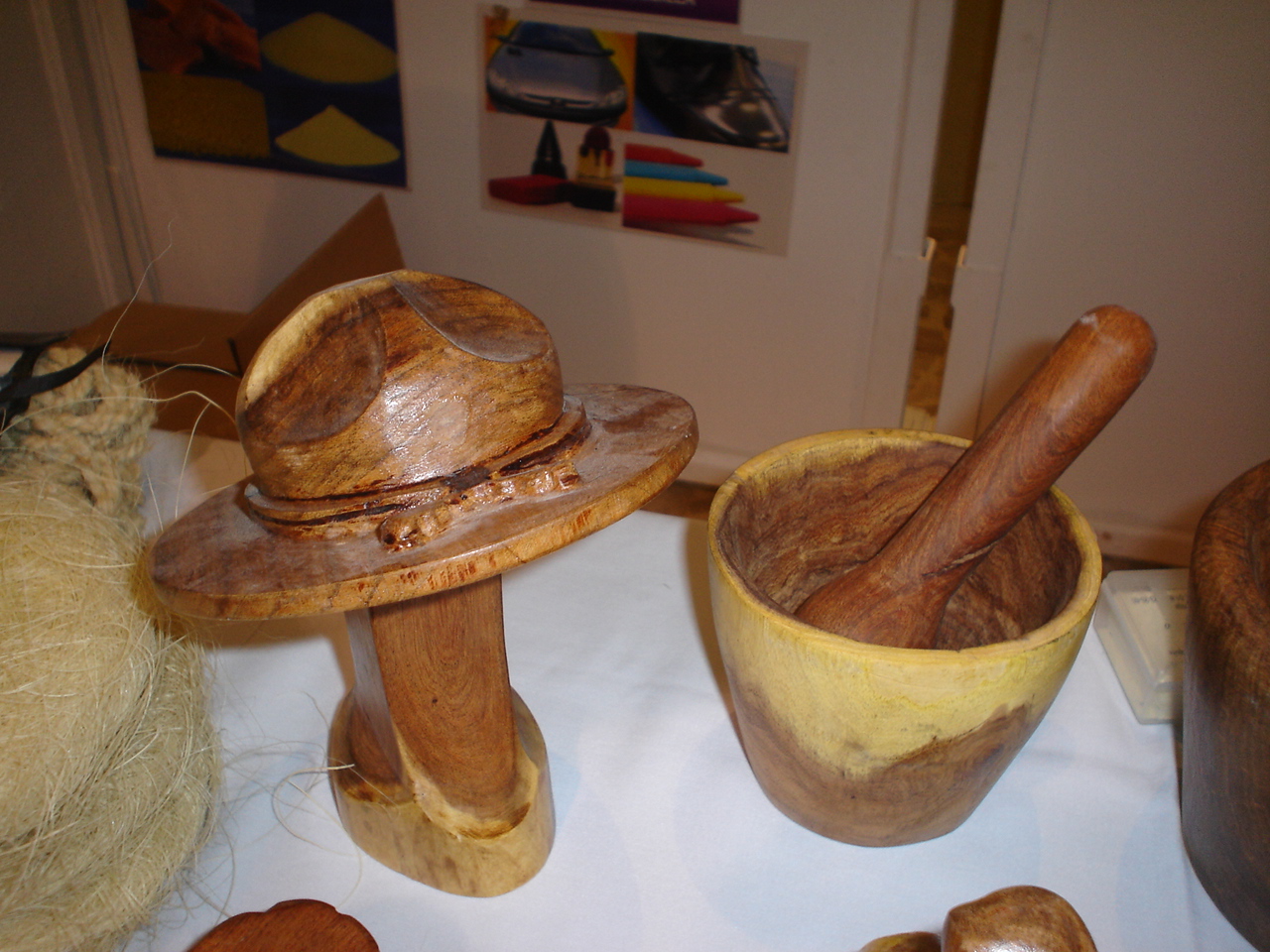 artesanías de Coahuila elaboradas con madera de mezquite