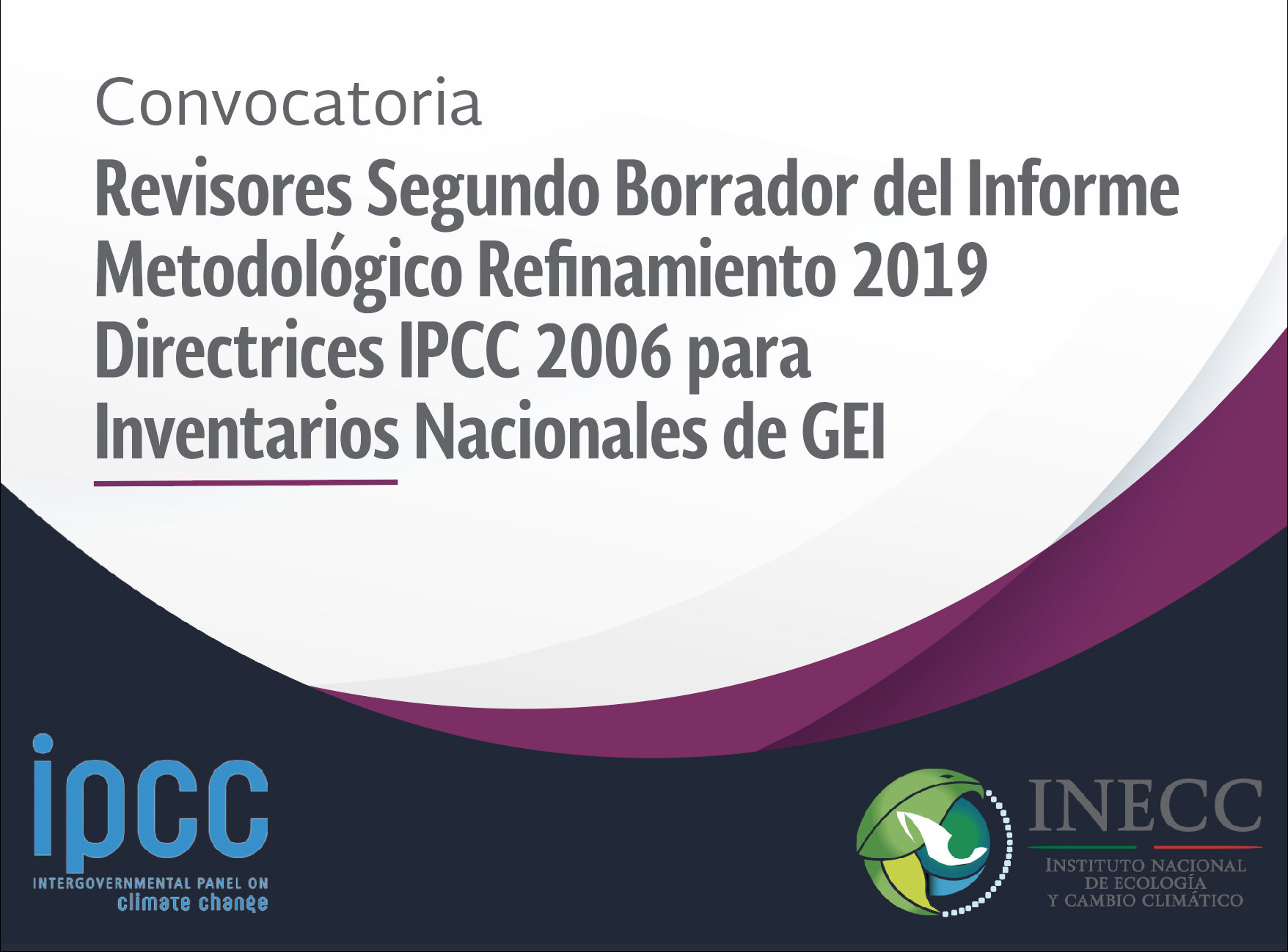 Convocatorias IPCC 2018