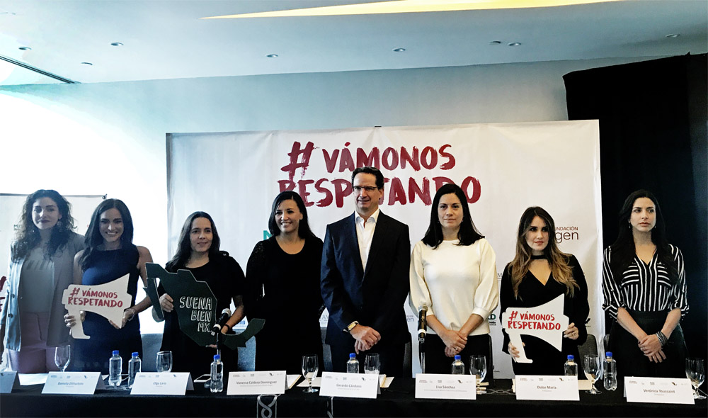 La segunda etapa de la campaña #VámonosRespetando busca empoderar a las mujeres y generar un vínculo entre las mujeres víctimas de violencia con las autoridades y servicios de ayuda