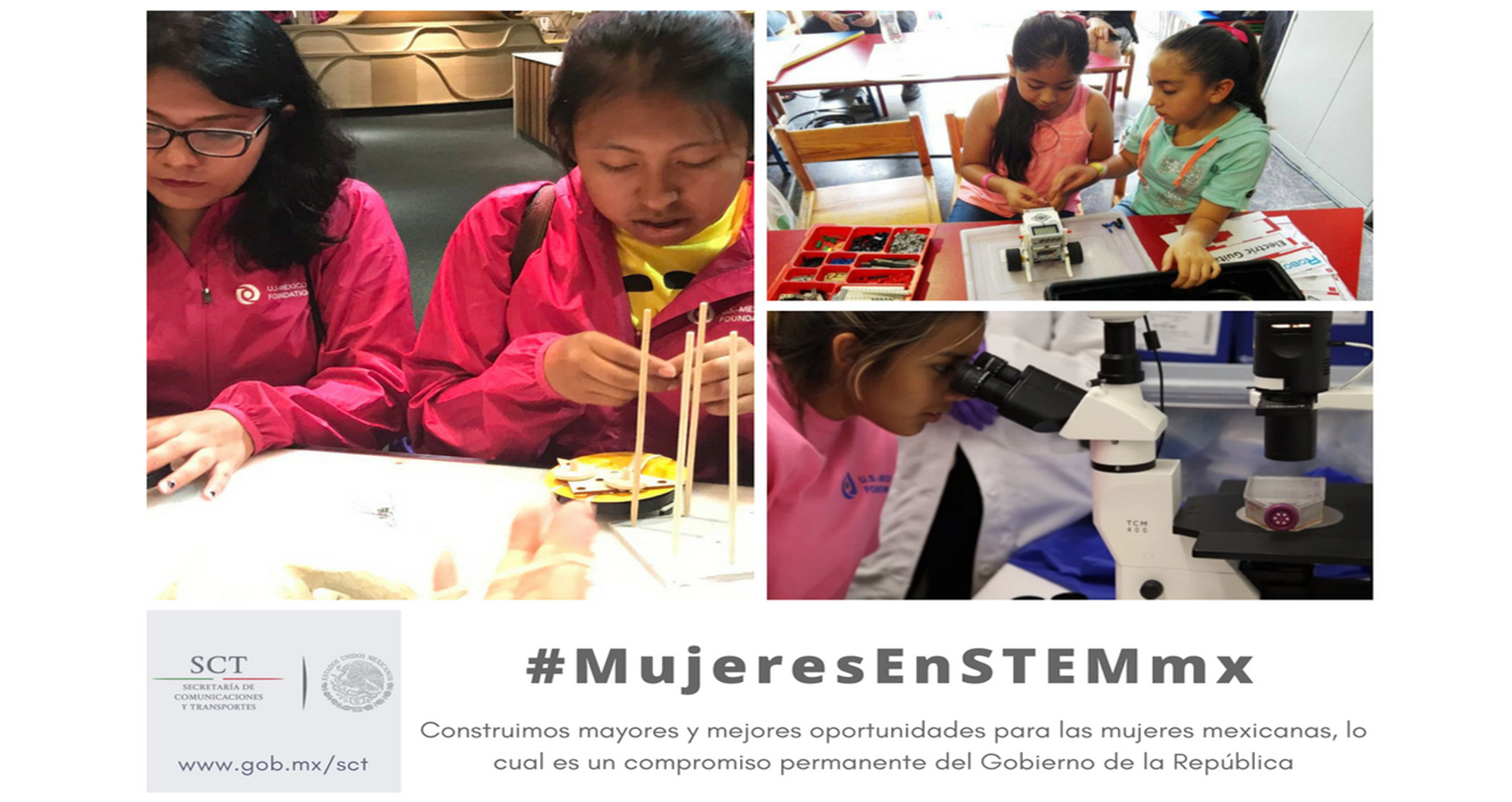 Alianza para el programa Mujeres en STEM en los Puntos México Conectado