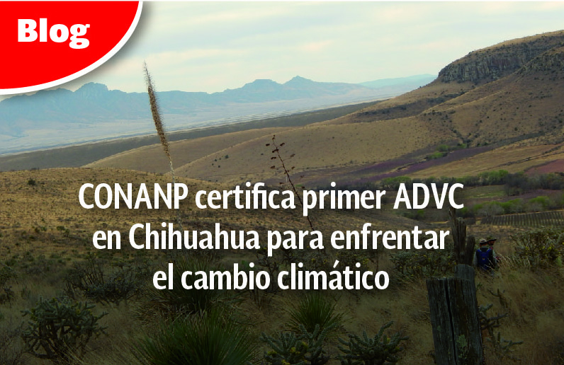 CONANP certifica la primera ADVC en Chihuahua para enfrentar el cambio climático