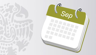 Calendario de actividades del mes de septiembre