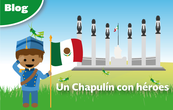 Un Chapulín con héroes | Comisión Nacional de Áreas Naturales Protegidas |  Gobierno 