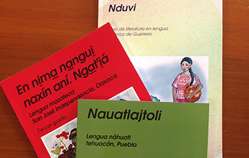 3 libros en lenguas indígenas