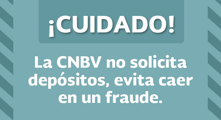 CNBV alerta sobre correo falso solicitando depósitos