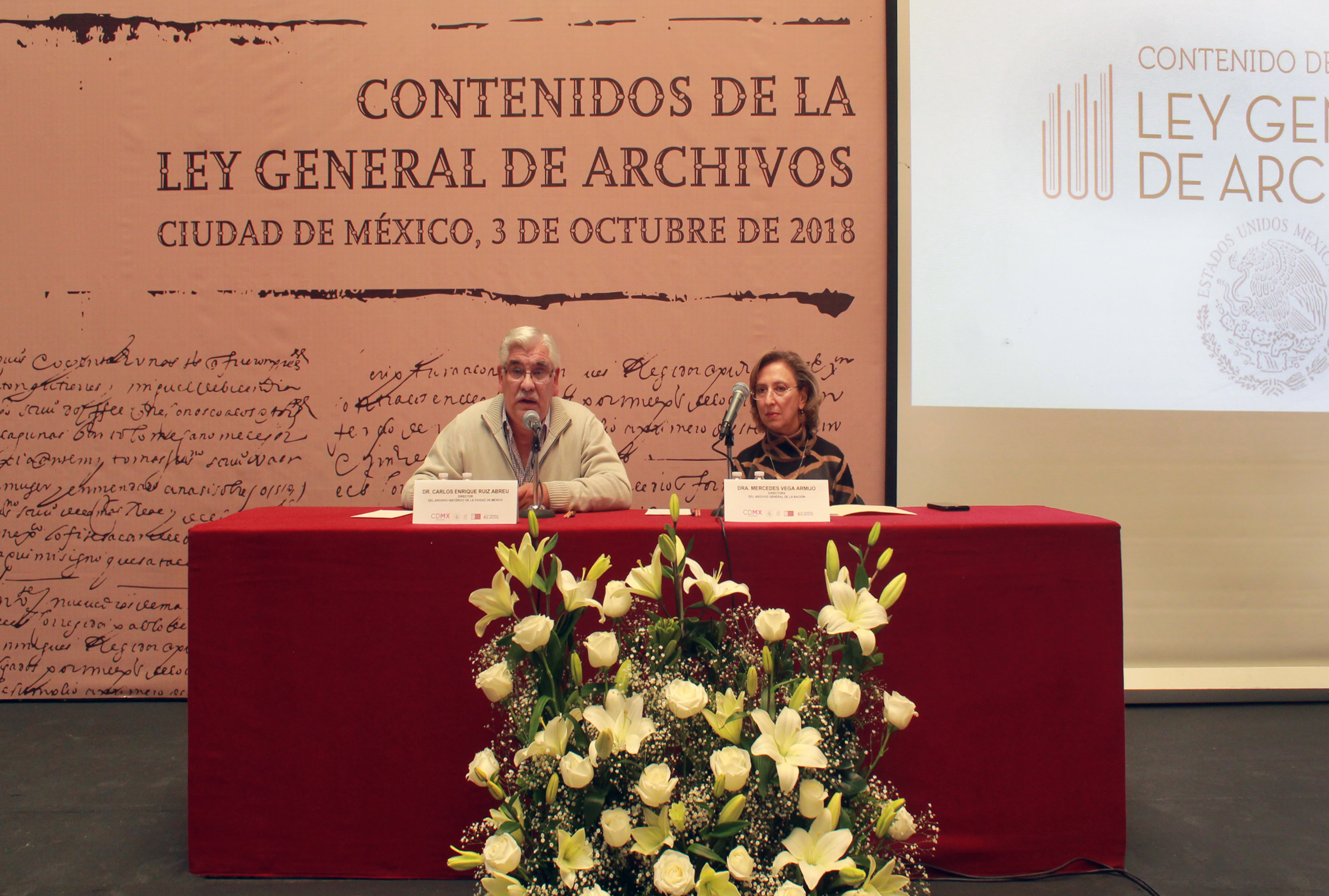Conferencia “Contenidos de la Ley General de Archivos”