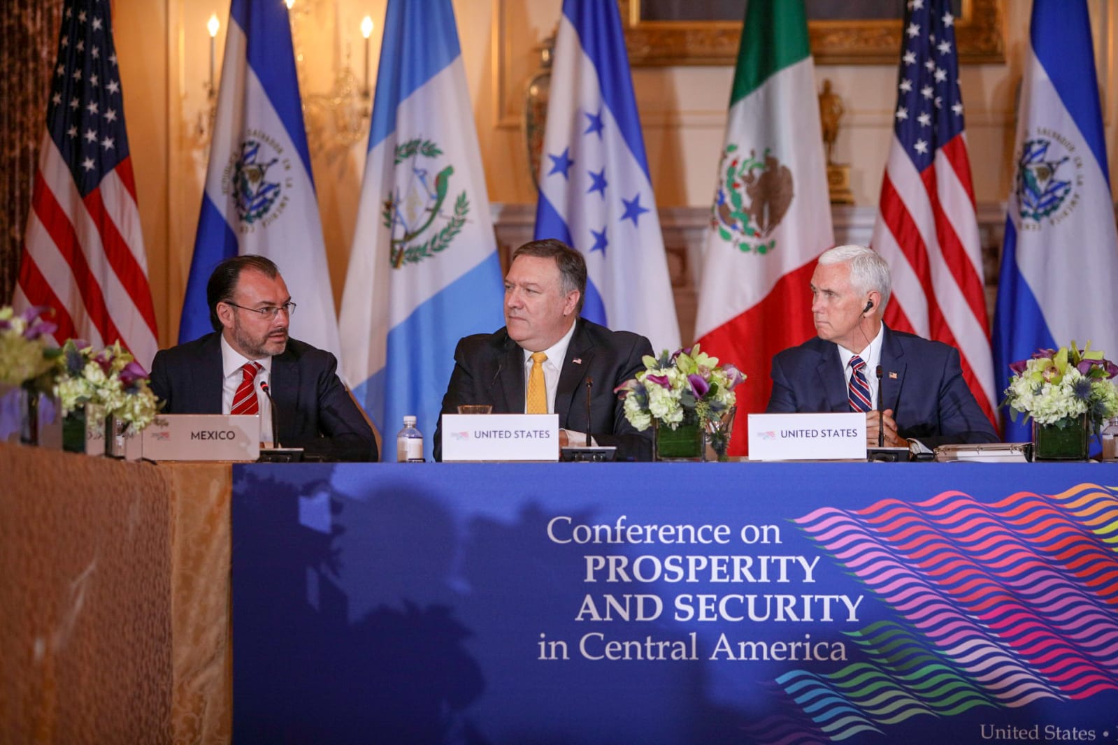 Participa el Canciller Luis Videgaray en la Segunda Conferencia sobre Prosperidad y Seguridad en Centroamérica