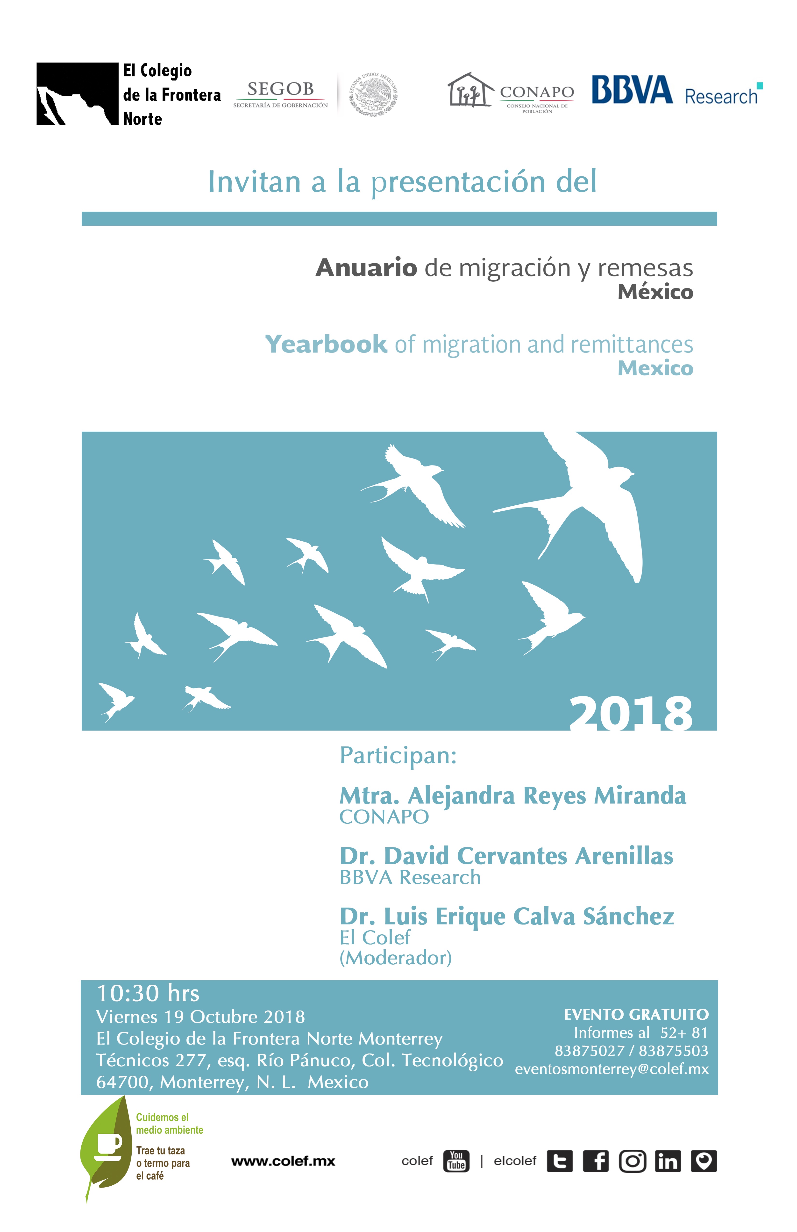 Presentación Anuario de migración y remesas 2018.
