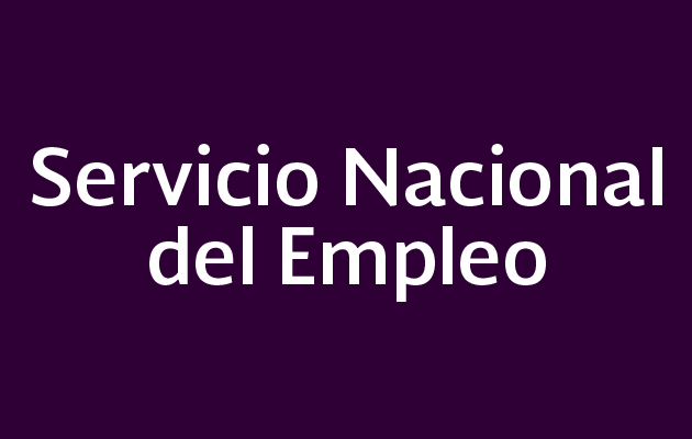 Servicio nacional del empleo 