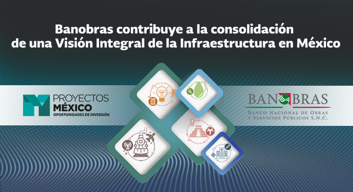 Banobras emprendió acciones para integrar una propuesta de visión integral de la infraestructura nacional y proponer una metodología para la elaboración de la Estrategia Nacional de Infraestructura de largo plazo.
