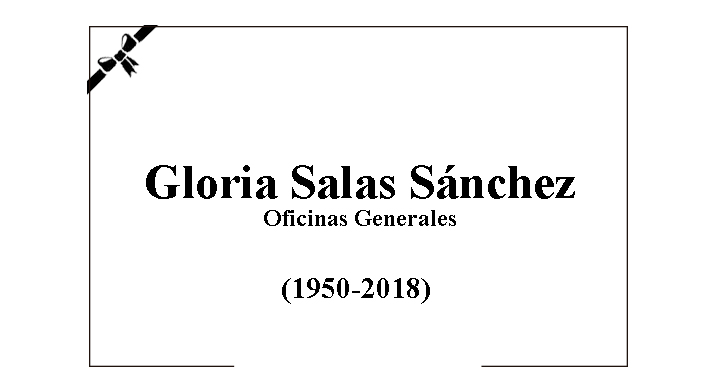 Gloria Salas (1950-2018)