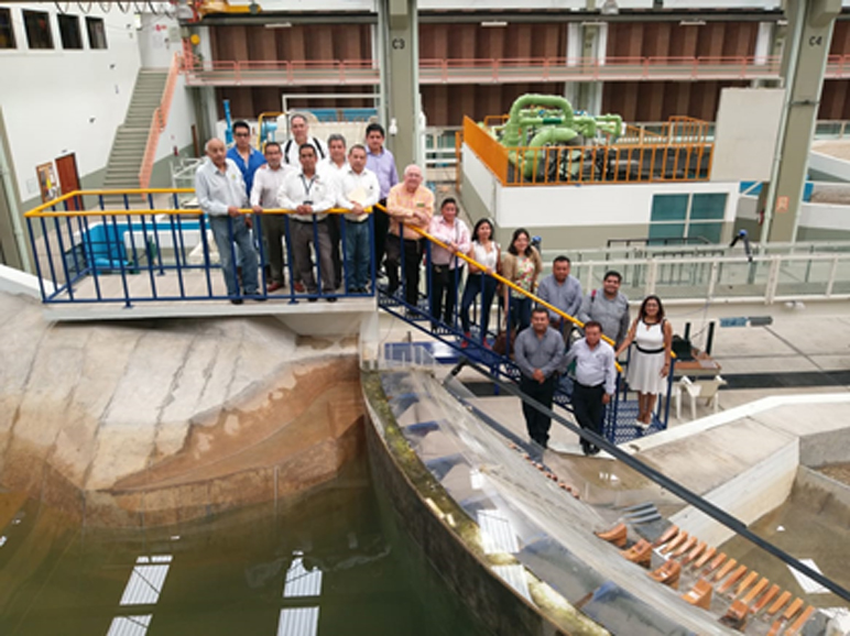 El grupo de Sistemas de Gestión de la Energía (SGE´n) en flotas vehiculares de la APF visita el Instituto Mexicano de Tecnología de Agua (IMTA)