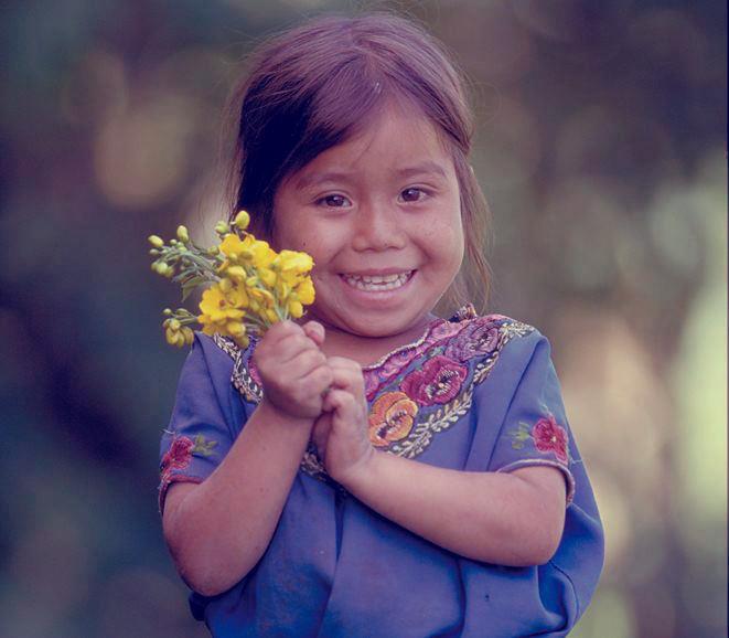 Retrato de niña indígena