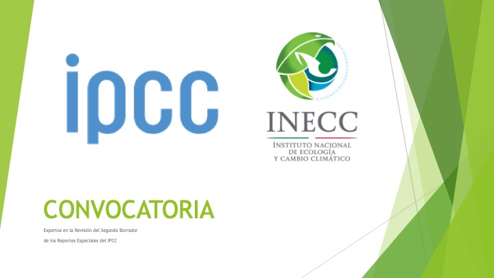 Convocatoria IPCC-INECC Noviembre 2018