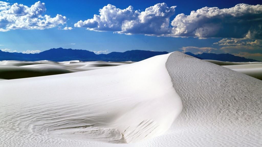 Vista general de dunas en desierto