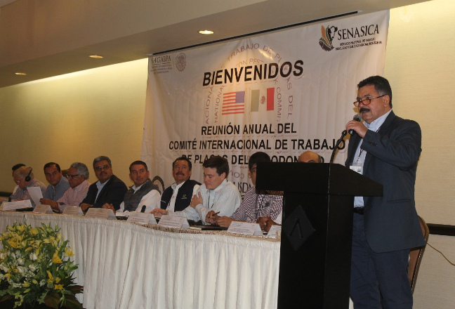 El Ing. Alfio Vega de la Peña, Delegado de SAGARPA en la Región Lagunera de Coahuila y Durango, participó en la reunión del Comité Internacional de trabajo de Plagas del algodonero