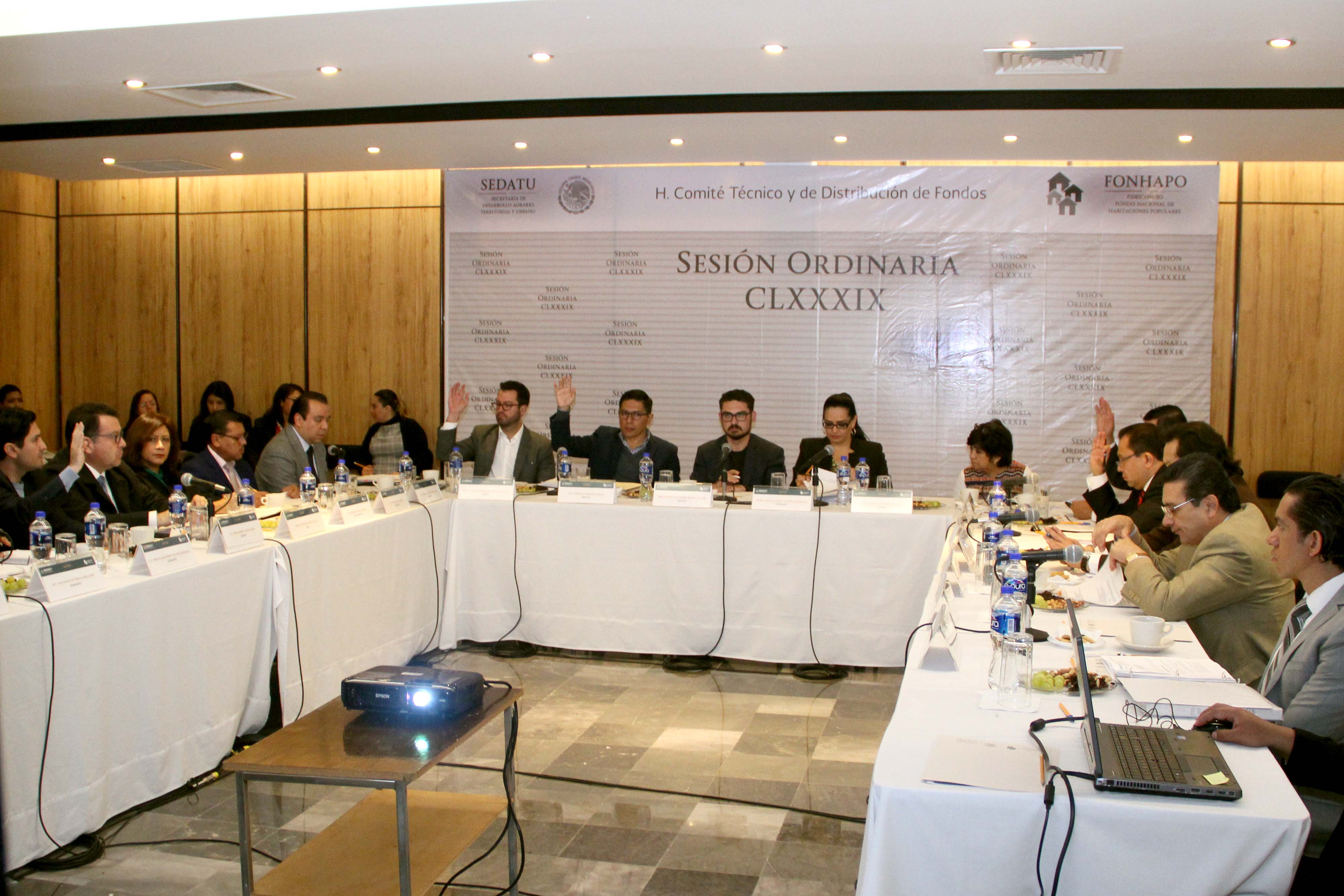 FONHAPO, Sesión del Comité Técnico.