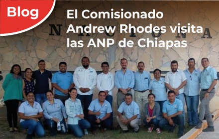 El Comisionado Nacional visita los Parques Nacionales Cañón del Sumidero, Lagunas de Montebello y el Santuario Playa Puerto Arista en Chiapas.