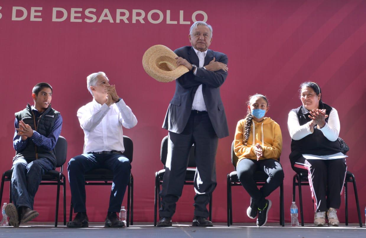 Presidente Andrés Manuel López Obrador presentó los Programas Integrales de Desarrollo en Acambay, Estado de México