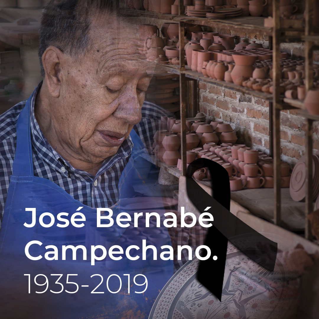 FONART lamenta la pérdida del Maestro artesano José Bernabé Campechano.