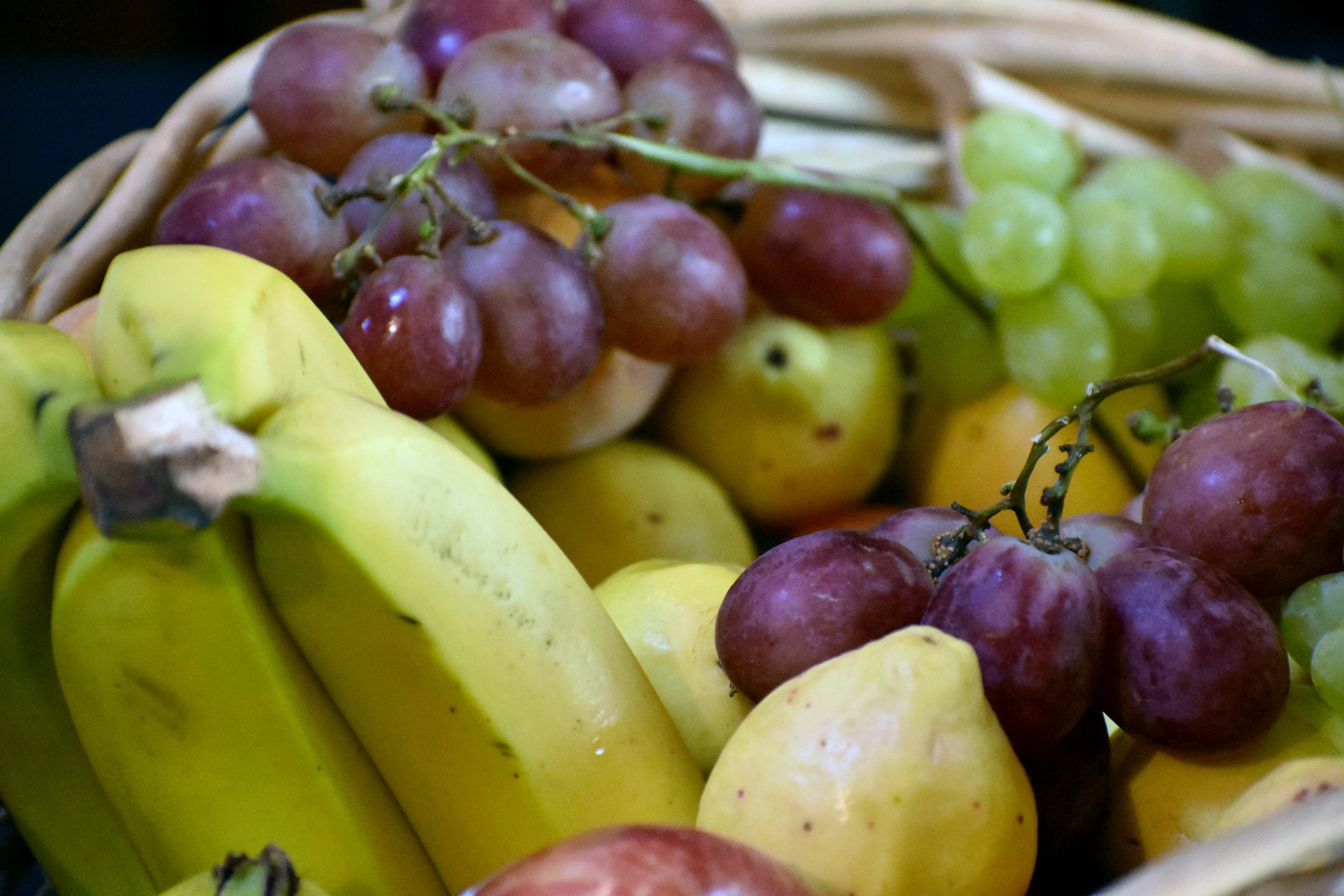 Frutas que contienen vitamina D.