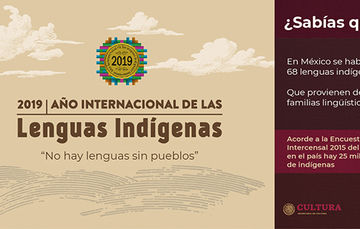 2019, Año Internacional de las Lenguas Indígenas