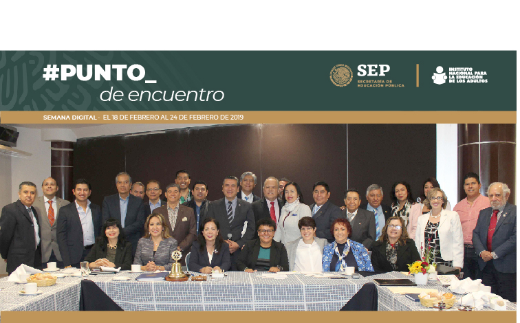 Se reune INEA con clubs rotarios de Puebla