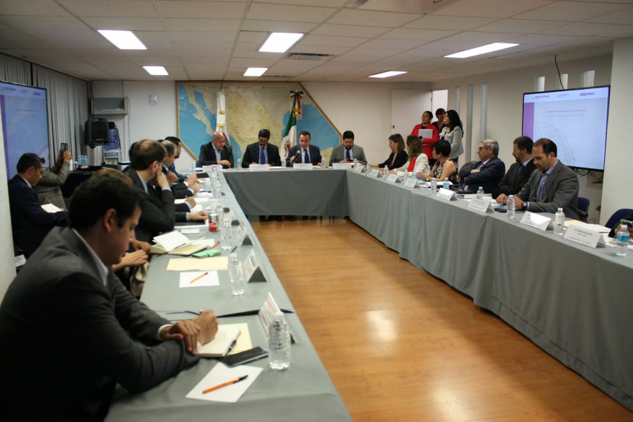 Gobernadores se reúnen con el Secretariado Ejecutivo del SNSP para mejorar la calidad de los datos de Incidencia Delictiva en el País.