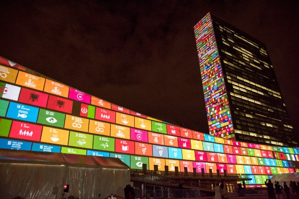 Oficinas centrales de la Organización de las Naciones Unidas.