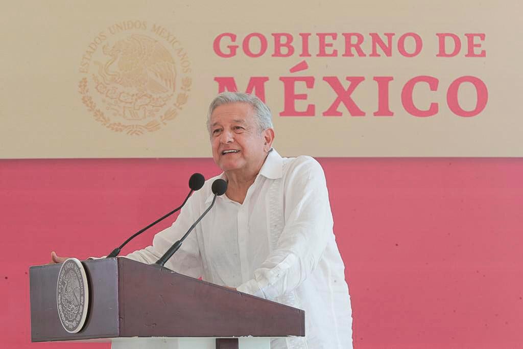 Presidente de México, Andrés Manuel López Obrador, desde Centla, Tabasco