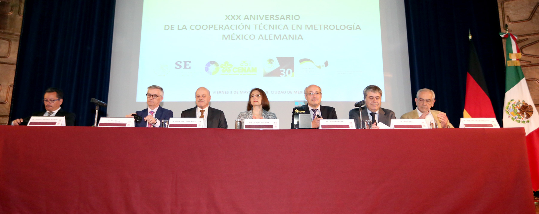 Cumple treinta años la cooperación técnica entre México y Alemania en materia de metrología y calidad