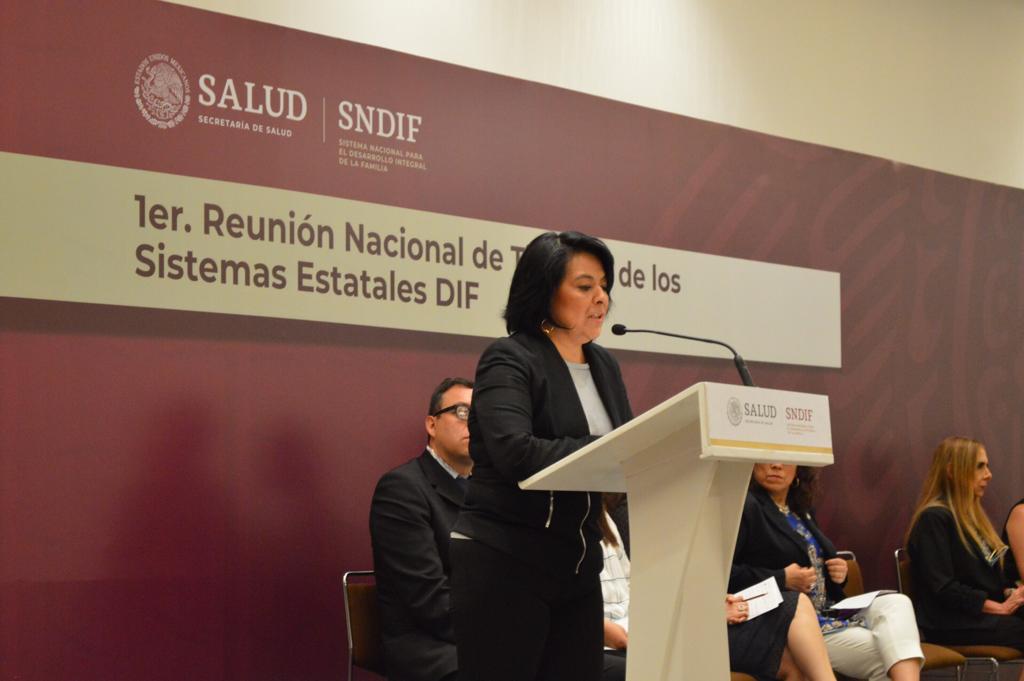 María del Rocío García Pérez, titular del SNDIF.  