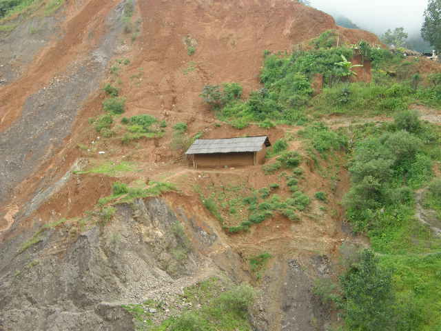 Deslizamiento en la localidad de Caxitepec, municipio de Atlixtac, Guerrero, 2011