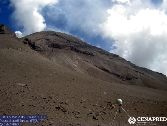 Monitoreo geodésico del volcán Popocatépetl